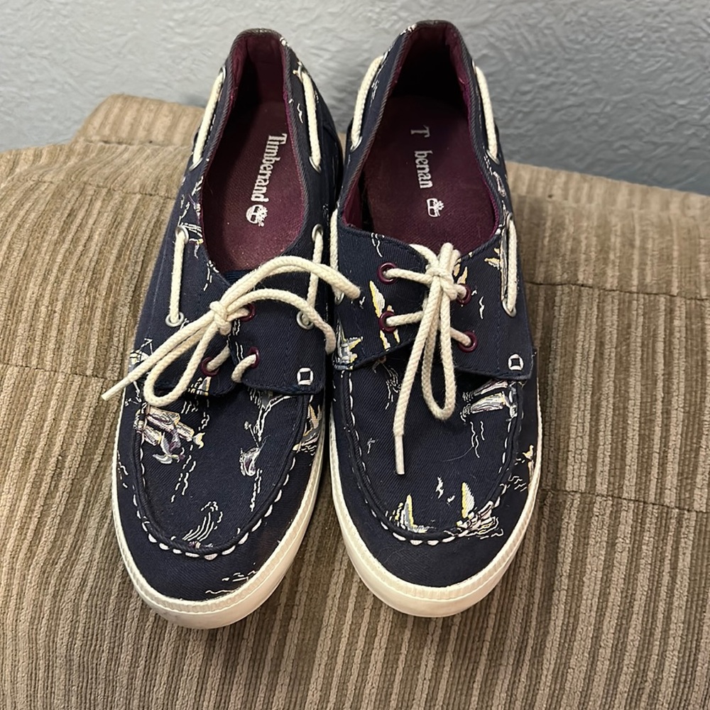 EUC Timberland boat shoes sz 8.5